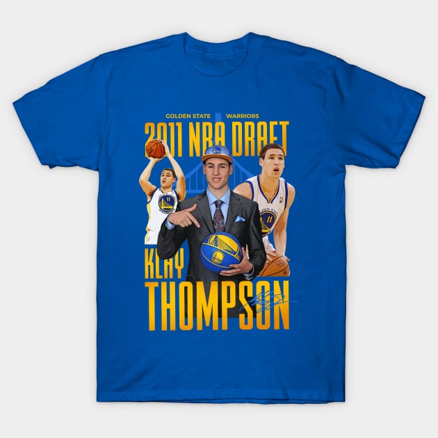 Klay Thompson Rookie T-Shirt by Juantamad